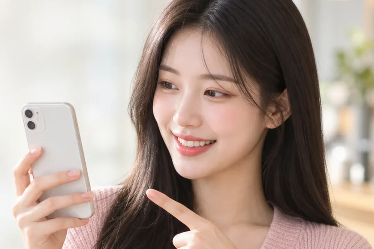 앱스토어 콘텐츠이용료현금화 결제 확인 화면을 보는 손 24시 바로